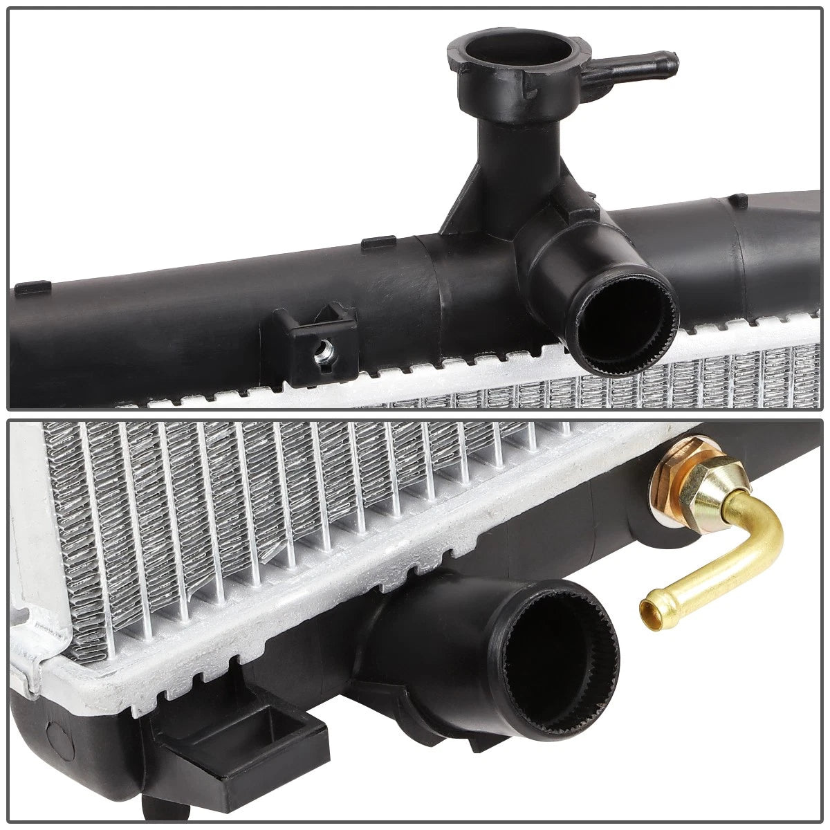 Full Aluminum Core Replacement Radiator for Hyundai Santa Fe (2007–2009) DPI 2897