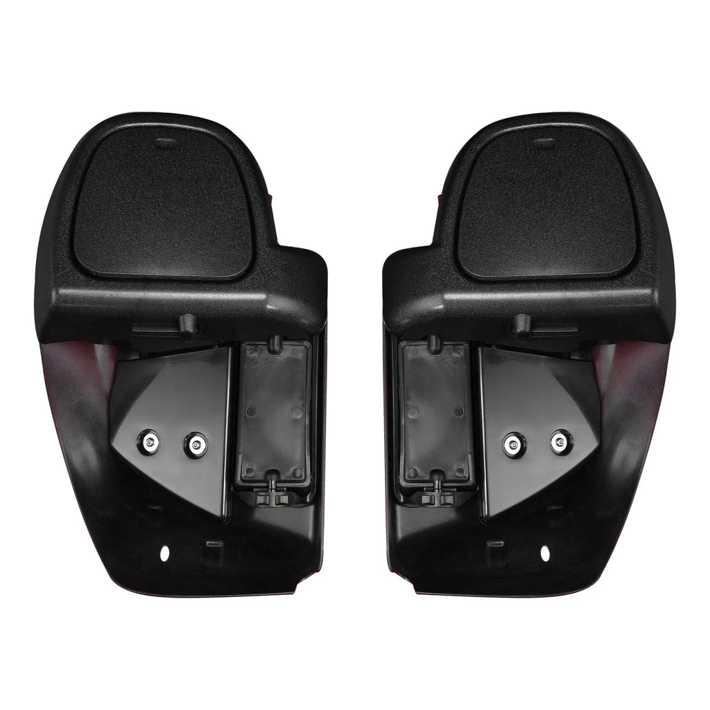 Lower Vented Leg Fairings for Harley Electra Road Glide (2014-2025) Billiard Red