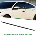 Front Left Weatherstrip Window Seal No. 72450S5A003 for Honda Civic (2001–2005)