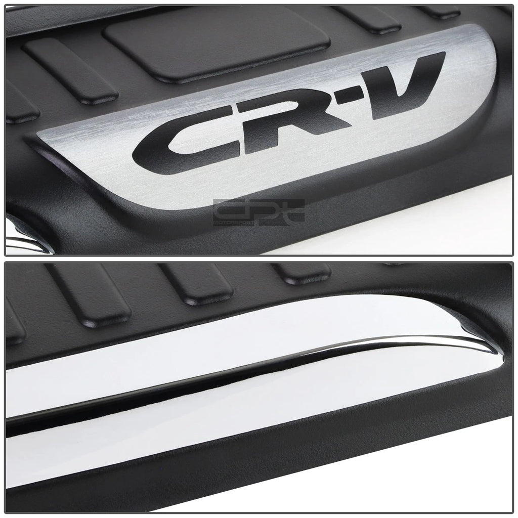 Chrome Trim Trunk Rear Bumper Protector Cover Plate for Honda CR-V (2012–2014)