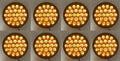 LED Park Light 4 Inch Pearl Amber Replacement for Vehicle (2000–2010)