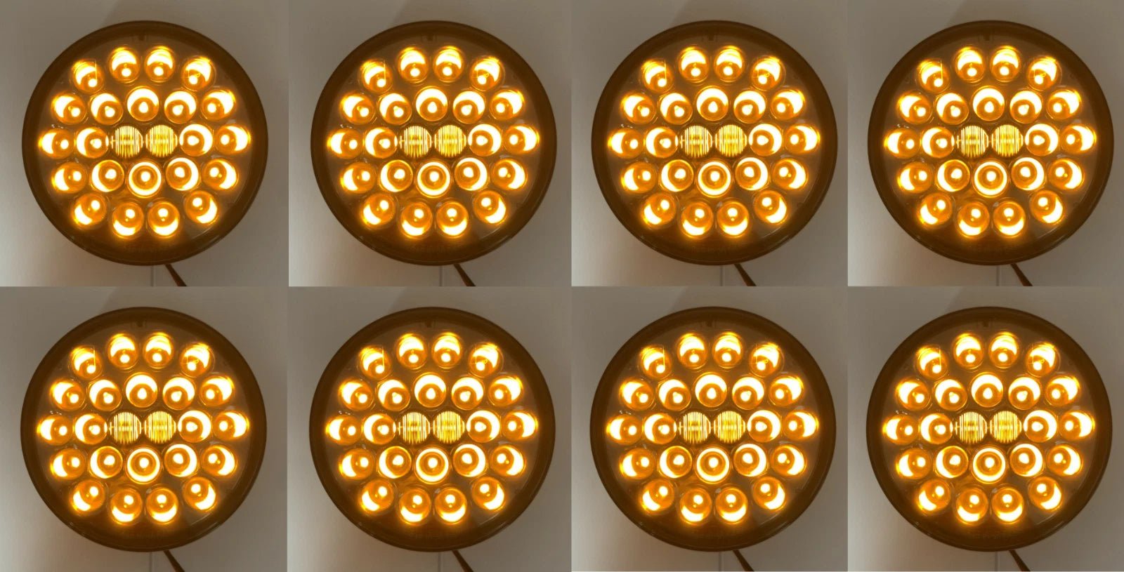 LED Park Light 4 Inch Pearl Amber Replacement for Vehicle (2000–2010)