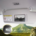 Stick On Self Adhesive Sun Visor Glass Mirror Make Up Mirror for Vehicle
