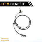 ABS Wheel Speed Sensor No. 479019FF1A for Nissan Titan (2012–2015) Rear Left