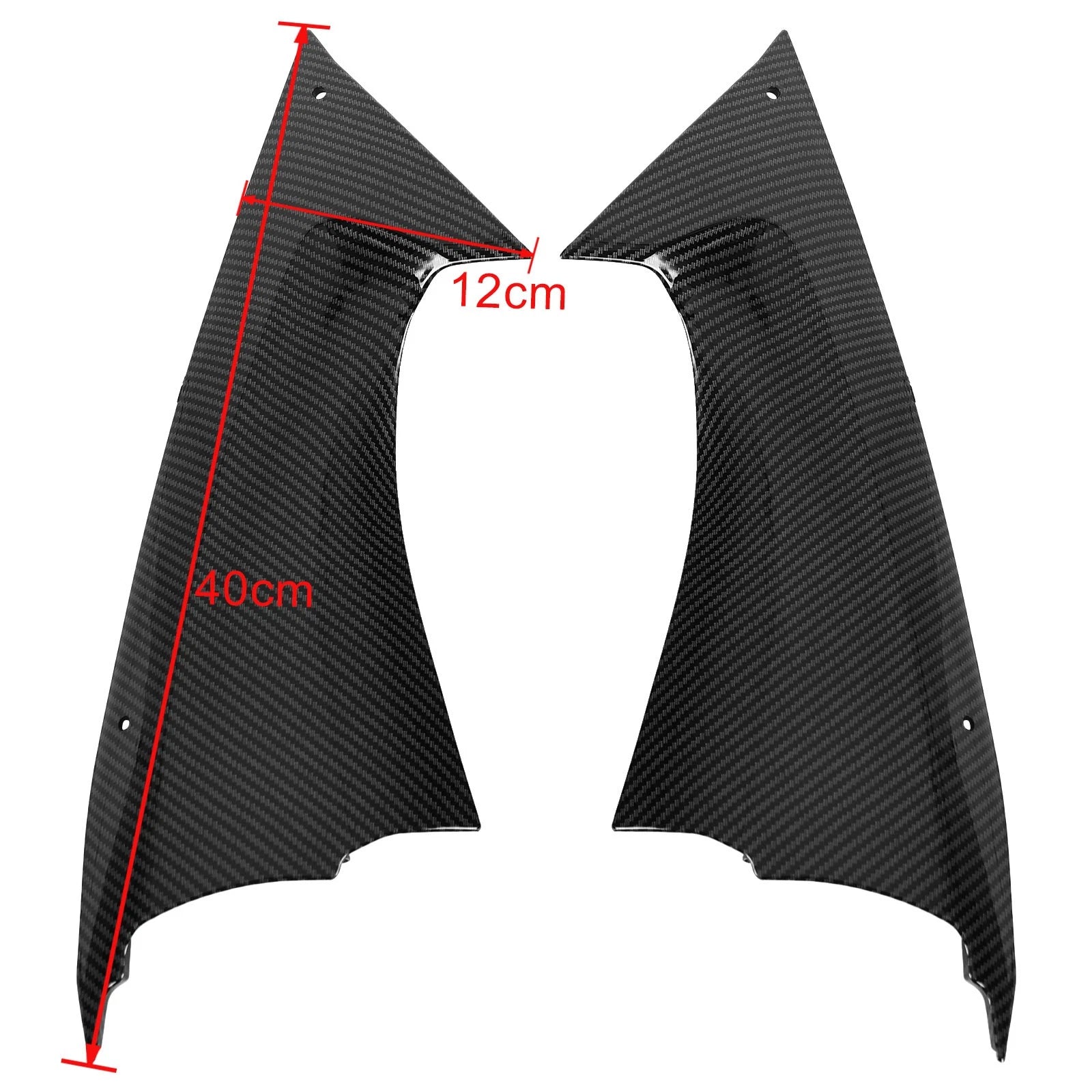 Gas Tank Side Cover Panel Trim for Yamaha YZF R6 (2008–2014) Carbon