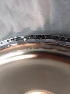 Chrome Bullet Hubcaps Set of 4 for Cadillac Sombrero Style (16 in) (OEM)