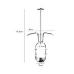 2X Effortless Fruit Core Remover with Automatic Spring Mechanism