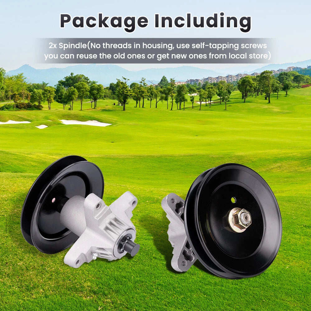 2 Spindle Assembly Pulley for MTD