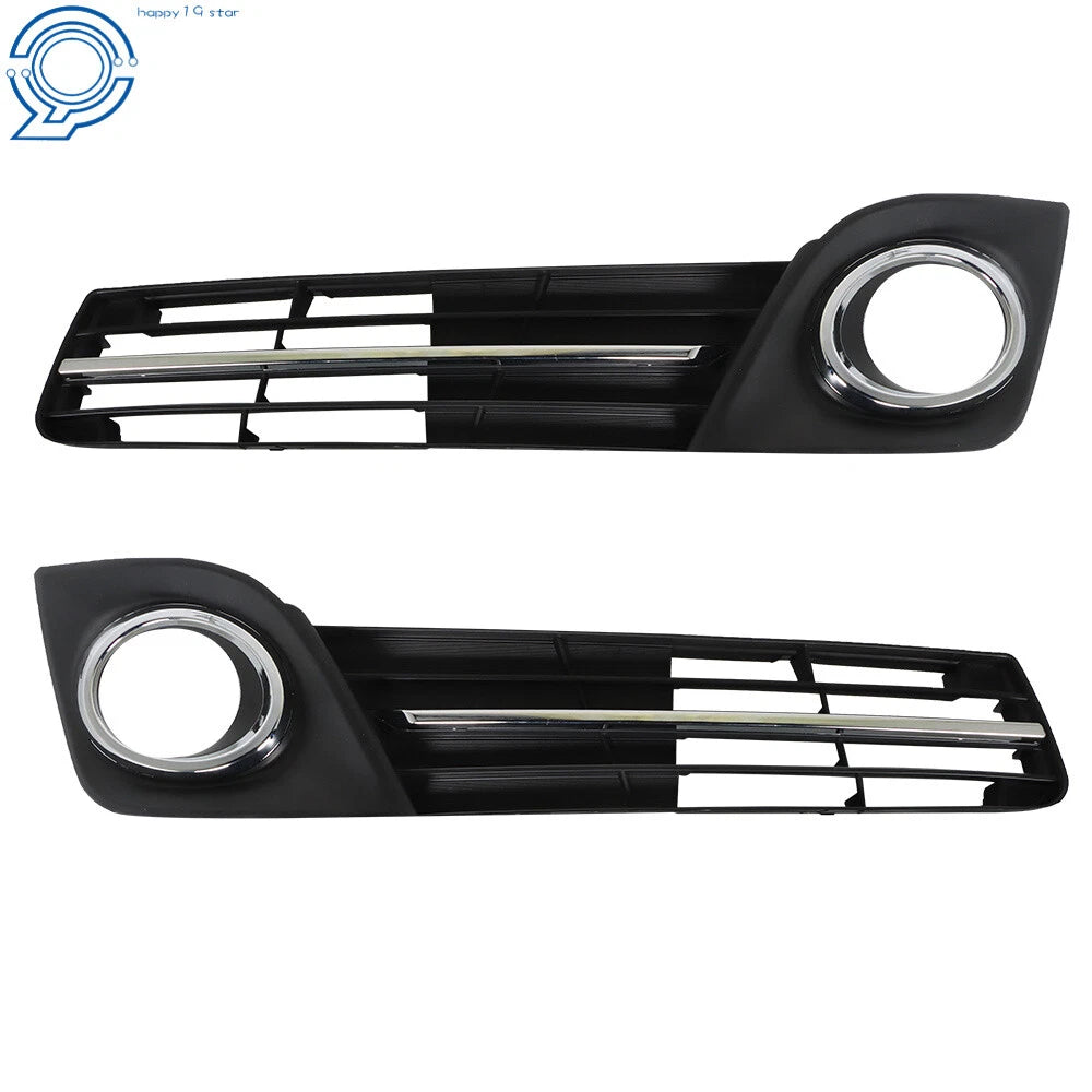 Set of 2 Fog Light Bezels for Toyota Camry SE Sport (2012–2014) Black