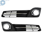 Set of 2 Fog Light Bezels for Toyota Camry SE Sport (2012–2014) Black