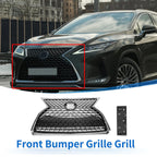Front Hood Bumper Grille for Lexus RX 350 F Sport (2020–2022) No. 531010E410