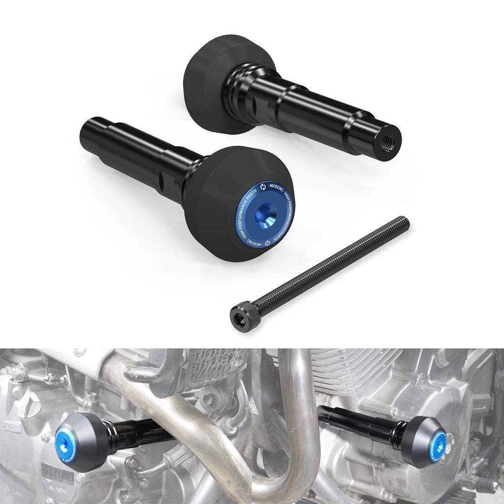 Pair Frame Sliders Crash Protector for Suzuki DR650 (1996–2025)