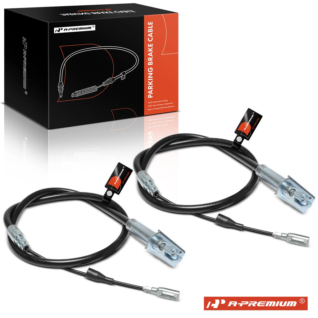 2X Parking Brake Cables for Mercedes-Benz 190E E300 (1982–1993)
