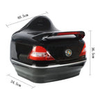 28L Motorcycle Trunk Case for Scooter with Tail Light