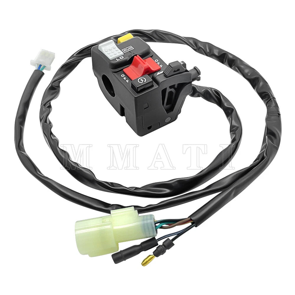 Left Handlebar Switch for Honda TRX350D (1987–1989)