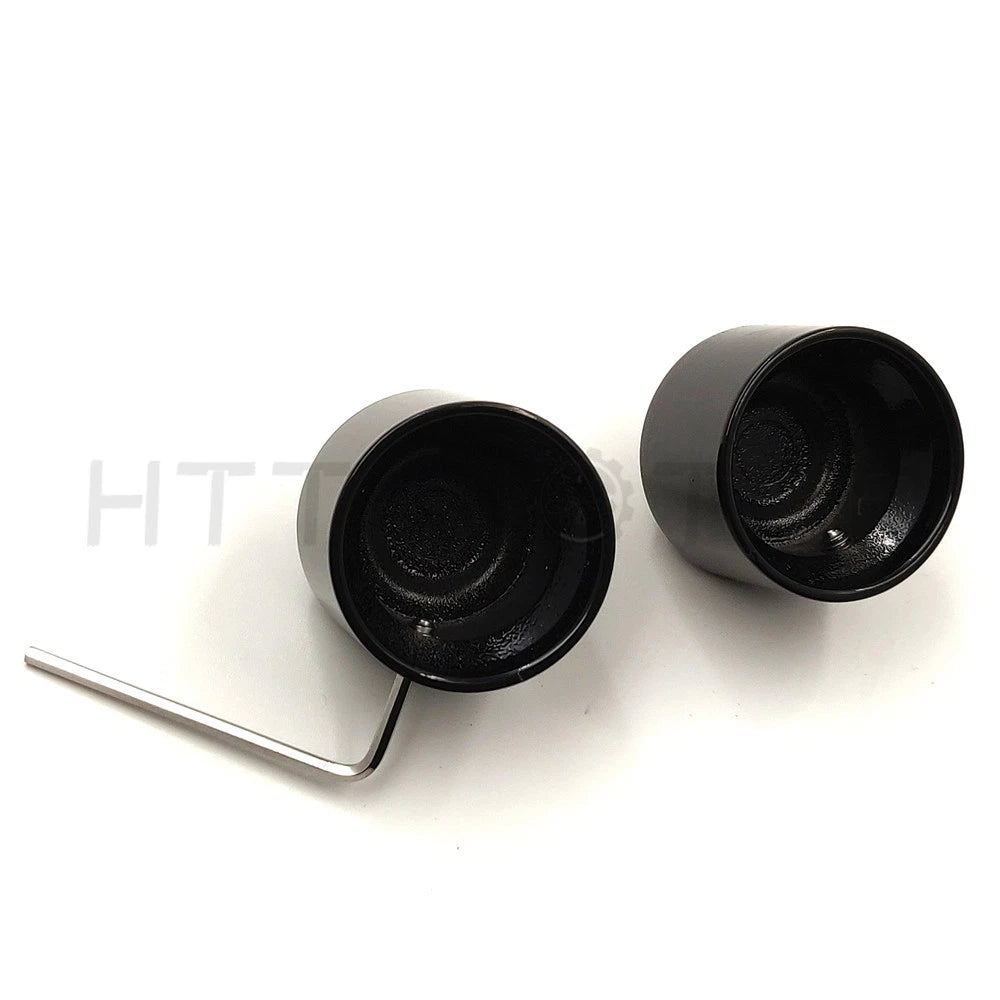 28Mm Front Axle Nut Covers for Harley Choppers, Honda, Suzuki, Kawasaki, Yamaha