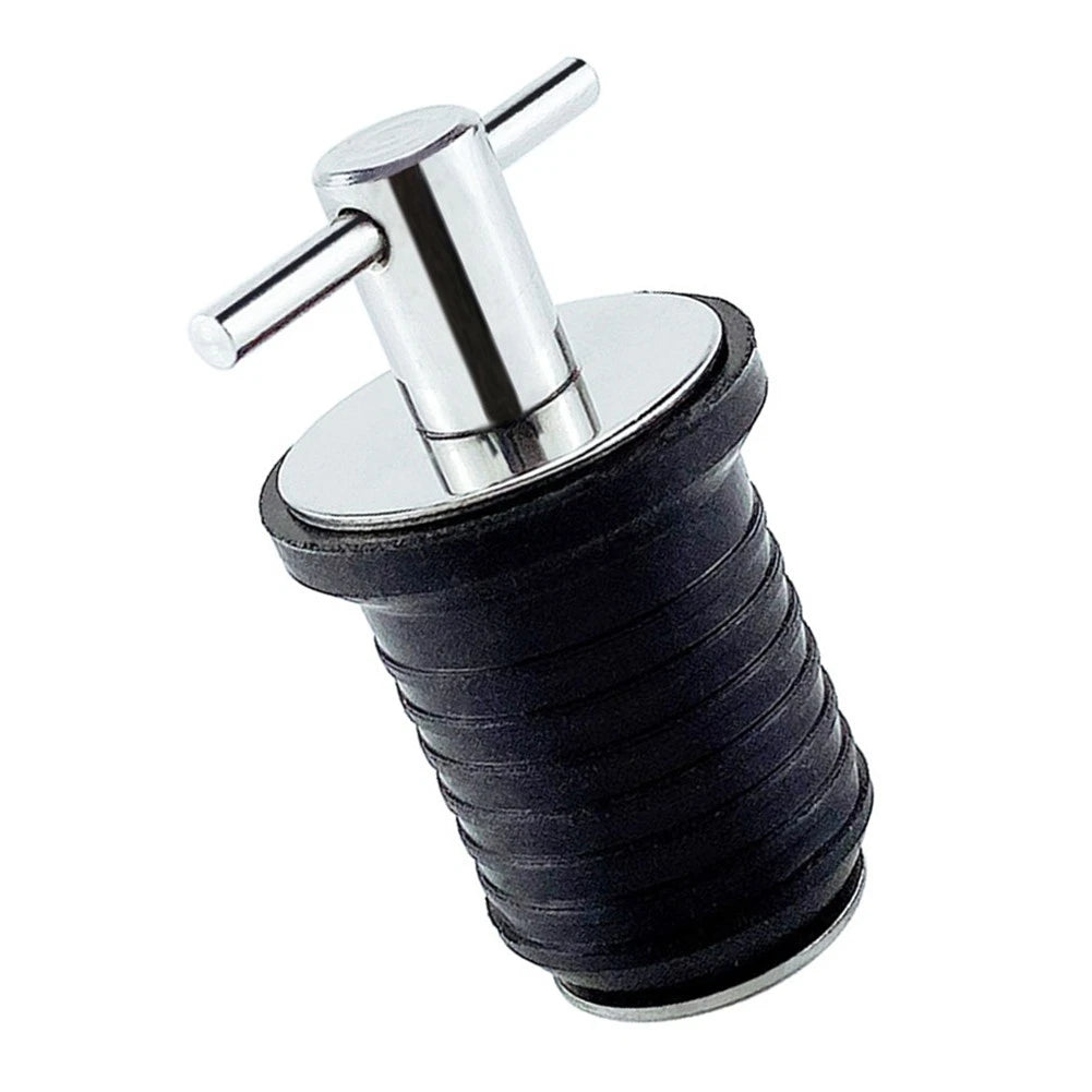 Snap Fit Rubber Drain T Handle for Marine Boat (25mm, 32mm)
