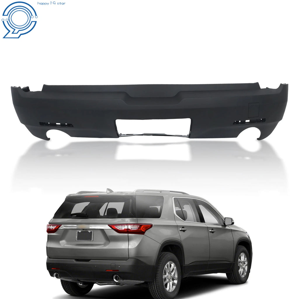 Primed Rear Bumper Cover for Chevy Traverse (2018–2021)