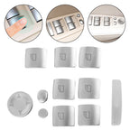 Silver Switch Button Cover Trim for BMW 3 Series E90, X6 E71, X5 E70 (2006–2013)