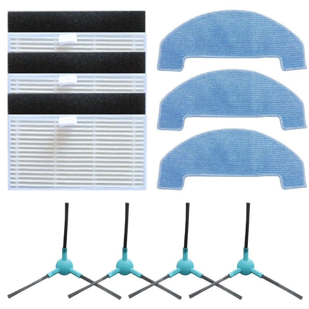 Replacement Mop Pads and Filters for Ultenic T10 Lite (2021–2023)
