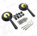 CNC Rearview Side Mirrors for Honda Yamaha ATV Dirt Bike (8MM 10MM)