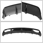 Rear Lower Bumper Valance for Benz CLA45 AMG (2014–2016) Gloss Black