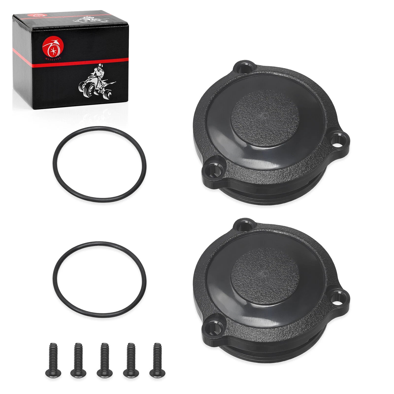 2Pcs Front Wheel Hub Cap for Polaris Magnum Scrambler Sportsman (325–500)