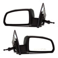 Set of 2 Manual Remote Mirrors for Kia Rio (2006–2009) Paintable