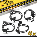 Set of 4 ABS Wheel Speed Sensors for Mercedes-Benz S350 S500 (2006)