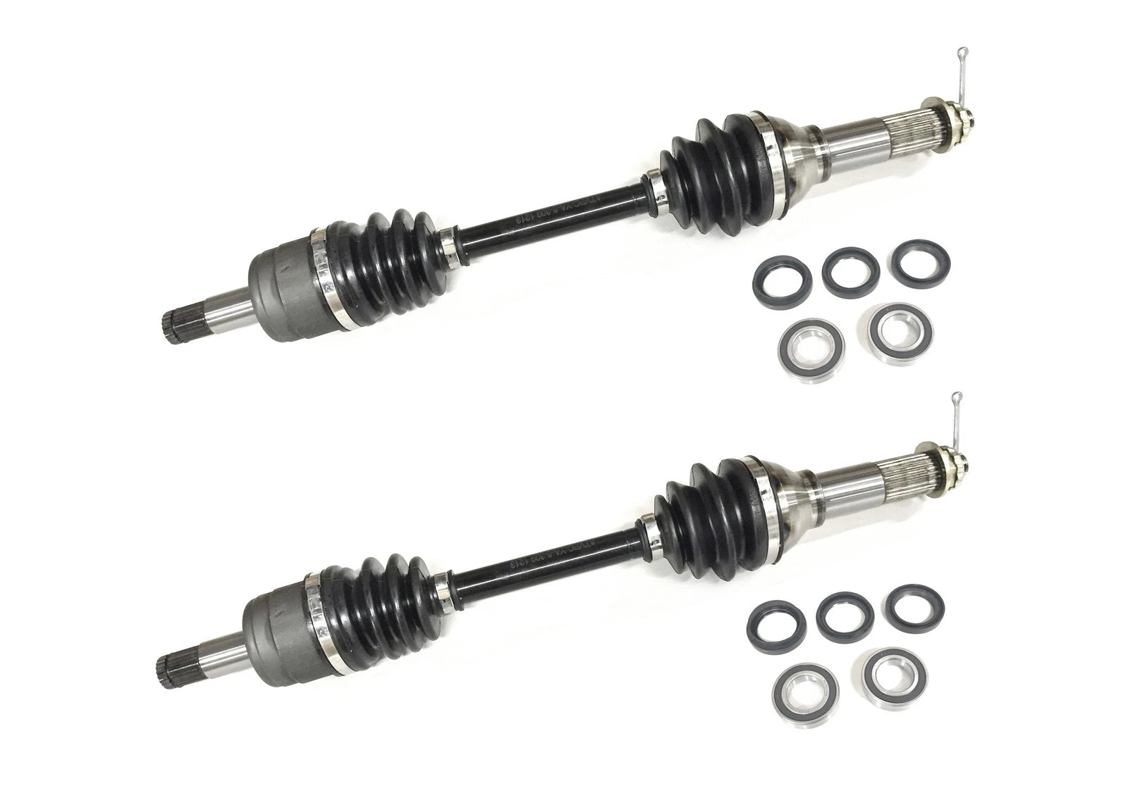 Precision Front CV Axles & Bearing Kits for Yamaha Grizzly Bruin Kodiak Wolverine (2000–2023)