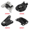 4Pcs Engine Motor Mount Kit for Mazda 3 (2010–2013) L4 2.5L