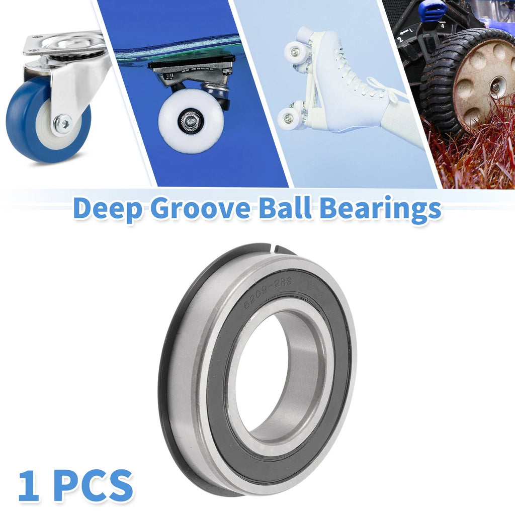 6209NR2RS Deep Groove Ball Bearing for Scooter Skateboard (45x85x19mm)