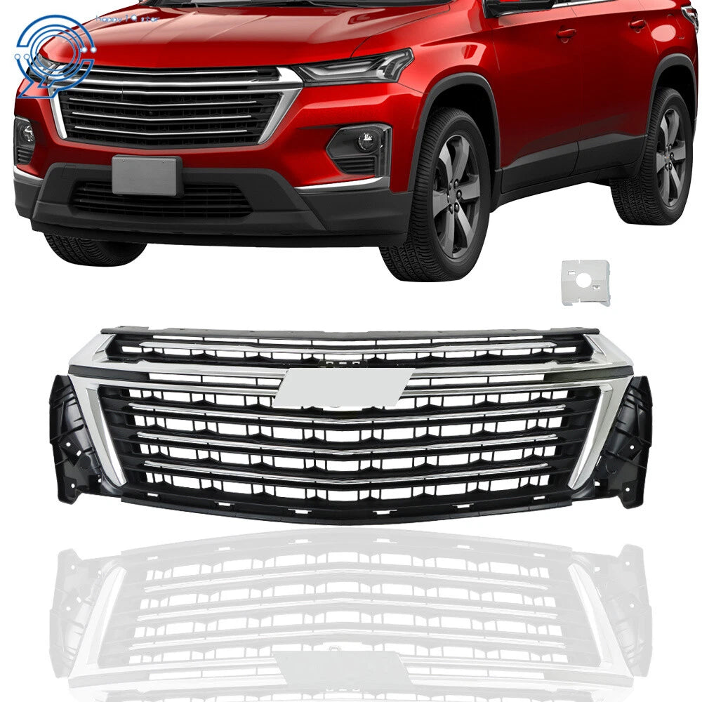 Chrome Front Upper Grille for Chevrolet Traverse (2022–2023)