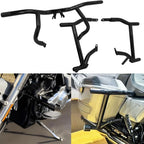 Front Crash Bar & Rear Saddlebag Crash Bar for Harley Touring Road Glide (2014–2024)