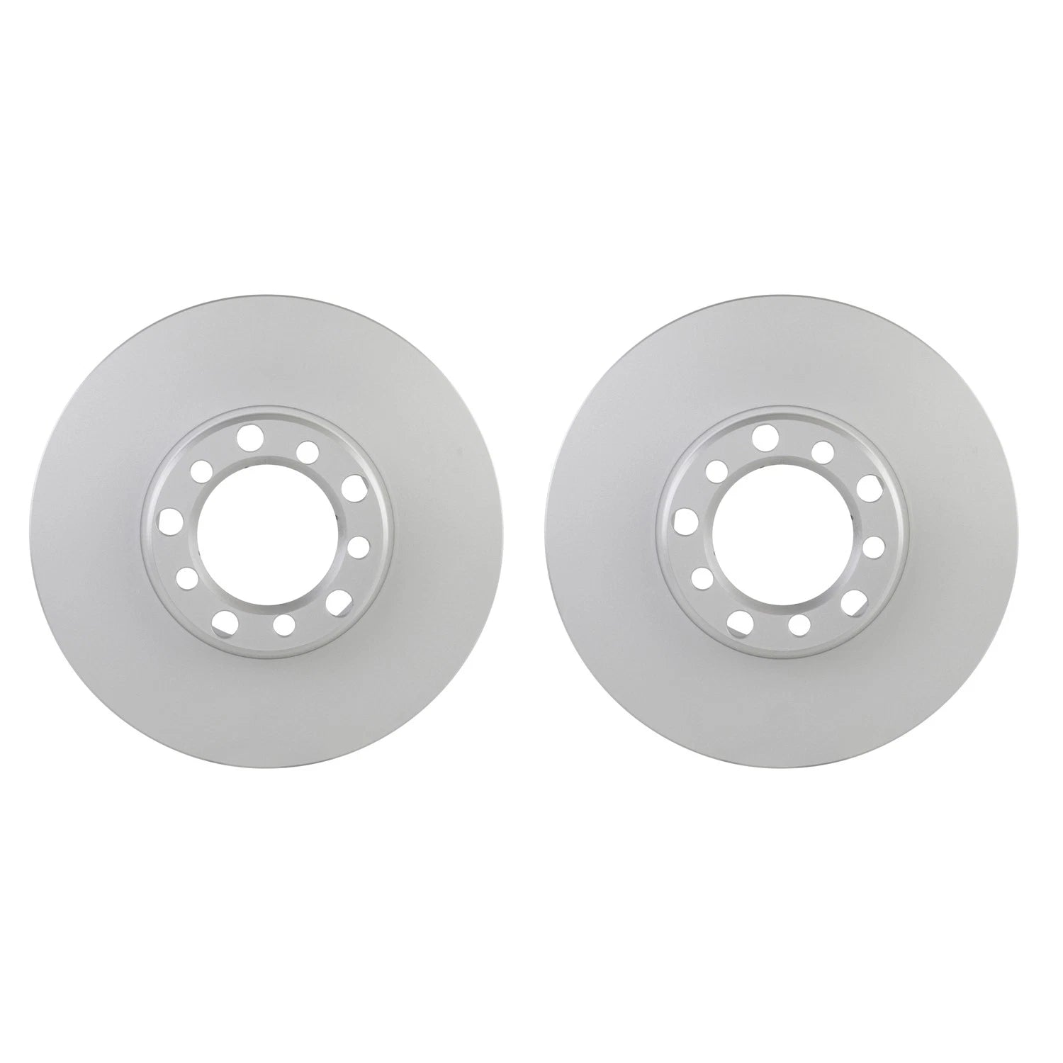 Set of 2 Bosch QuietCast Front Disc Brake Rotors for W126 300SD 500SEC (1981–1991)