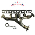 Stainless Steel Exhaust Manifold & Gasket Kit for Jeep Cherokee Wrangler (1997–2006)