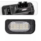2PCS White LED Rear License Plate Light Bulbs for Mercedes Benz W203 C230 C240