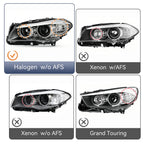 Halogen Headlight with Bulb for BMW 5 Series 528i 535i F10 (2011–2013)