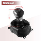 Set of 1 Manual Gear Shift Knob 6 Speed for Honda Civic (2006–2011) 54102-SNA-A01 Black