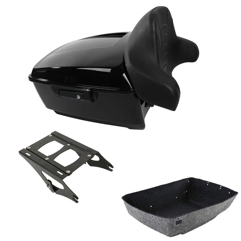 Trunk Backrest Mount Rack for Harley Street Road Glide FLHX (2014–2026)