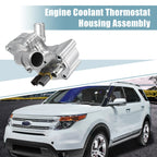 Aluminum Thermostat Housing Assembly for Ford Explorer (1991–2001) No. 4L5E8A586AB