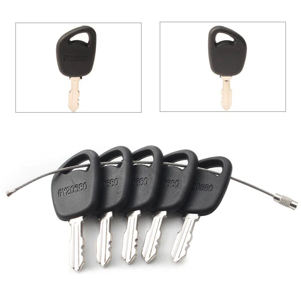 Set of 5 Ignition Keys for John Deere Lawn Mower (AM131946, AM135345)