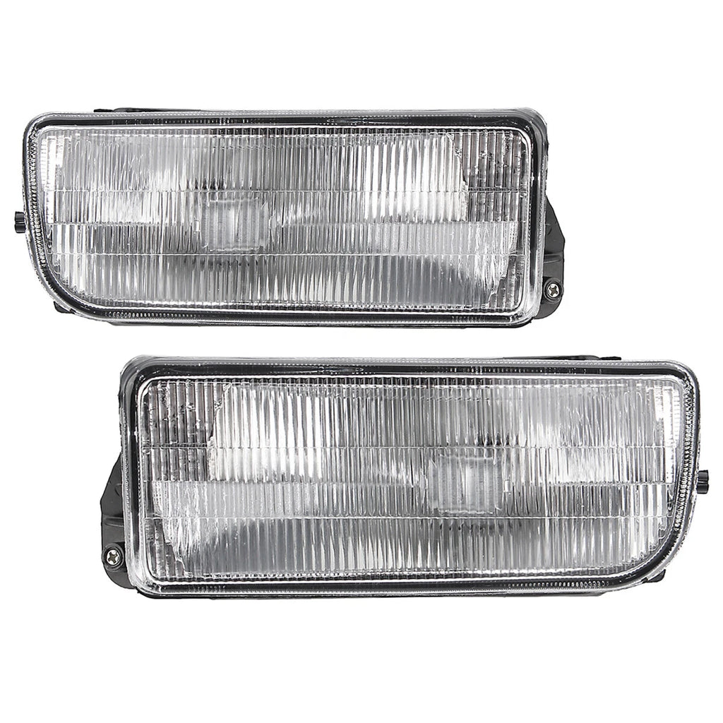 Pair of Fog Light Lamp Housing Lens for BMW E36 3-Series (1992–1998)