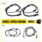 Set of 4 Wheel ABS Speed Sensors for Ford Expedition F-150 (2015–2023)