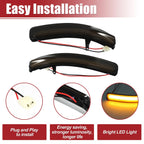 2X LED Mirror Turn Signal Lights for Ford Explorer (2011–2019)