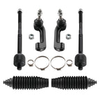 Set of 6 Front Inner Outer Tie Rod Ends for Expedition F-150 Navigator (2007–2017)
