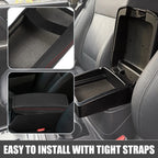 Armrest Cover for Hyundai Tucson (2016–2021) Black Red