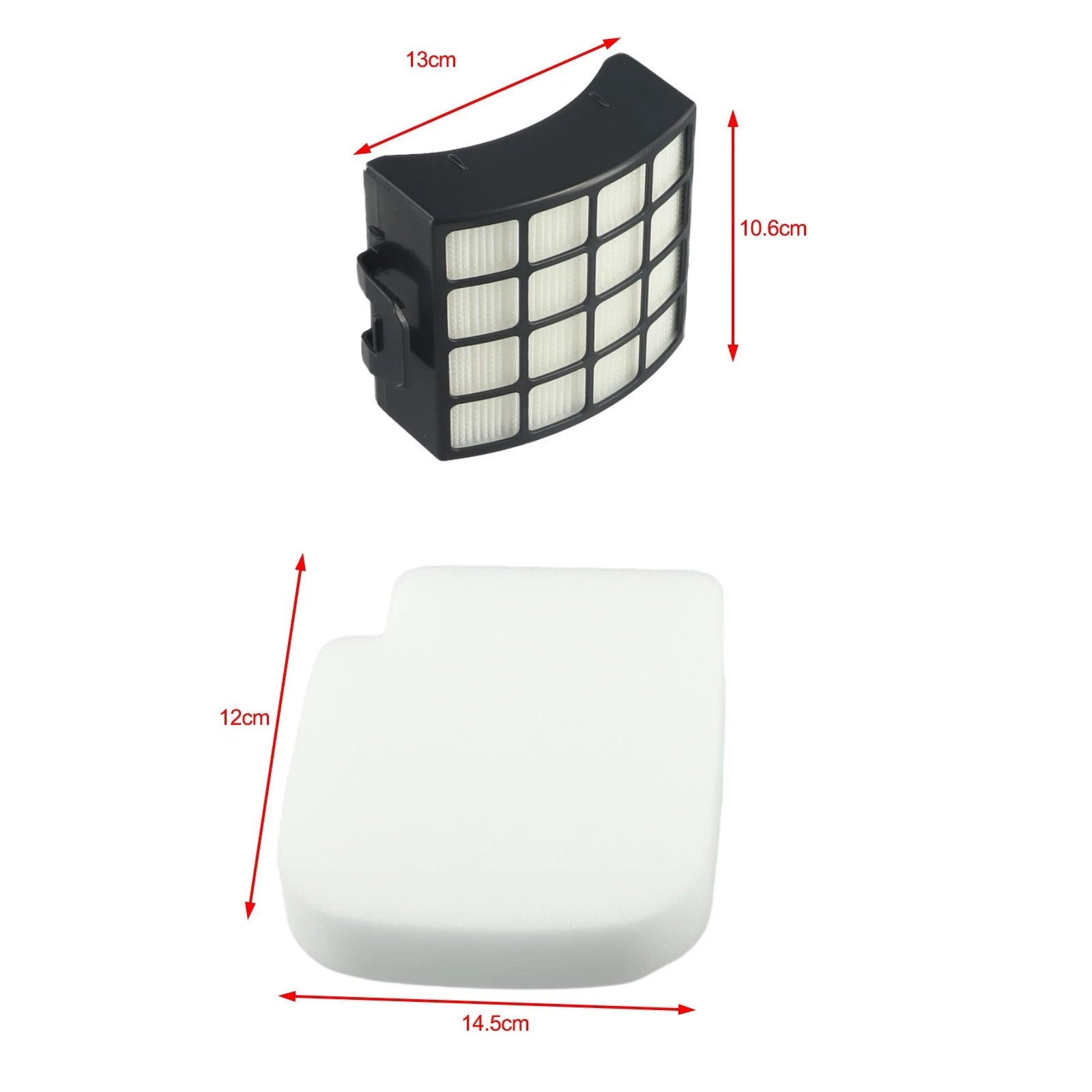 2X Filters Kit for Vacuum Cleaner AZ3000 AZ3002