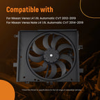Radiator Cooling Fan Replacement for Nissan Versa Note (2014–2016)