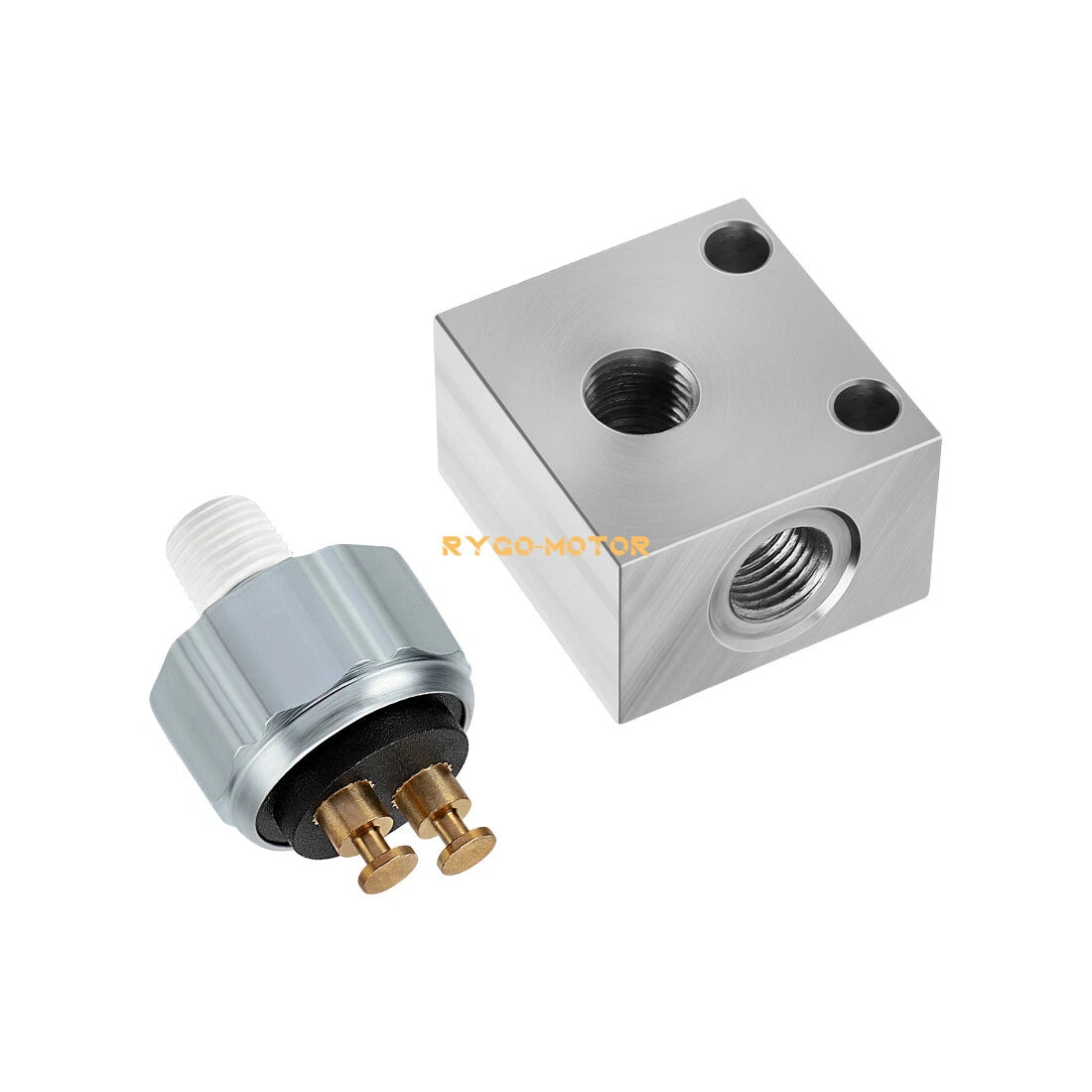 Brake Cross Fitting & Stoplight Pressure Switch for Polaris RZR Ranger (570–800)